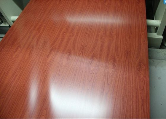 0.4MM Wood Grain Metal Roofing Construction Painted Coil